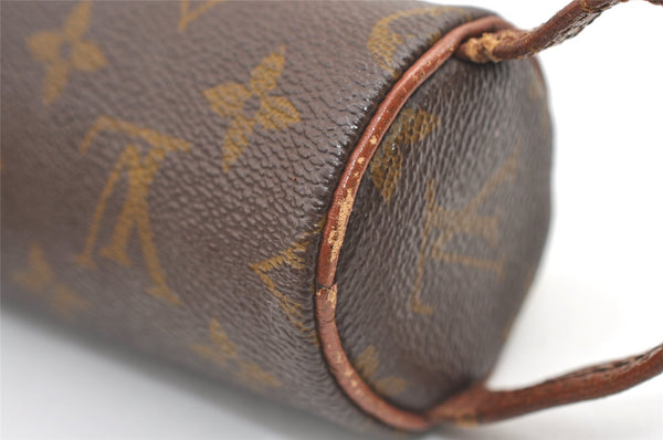 Authentic Louis Vuitton Monogram Papillon Pouch Old Model LV 0010K