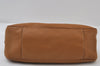 Authentic PRADA Vintage Leather Nappa Shoulder Hand Bag Brown 0011J