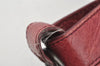 Authentic BALENCIAGA Classic The First 2Way Hand Bag Leather Wine Red 0012J