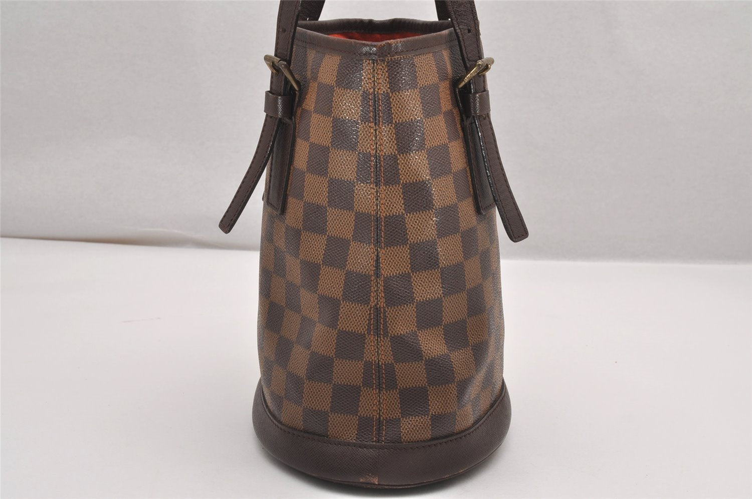 Authentic Louis Vuitton Damier Marais Bucket Shoulder Tote Bag N42240 LV 0013J