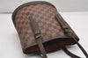 Authentic Louis Vuitton Damier Marais Bucket Shoulder Tote Bag N42240 LV 0013J