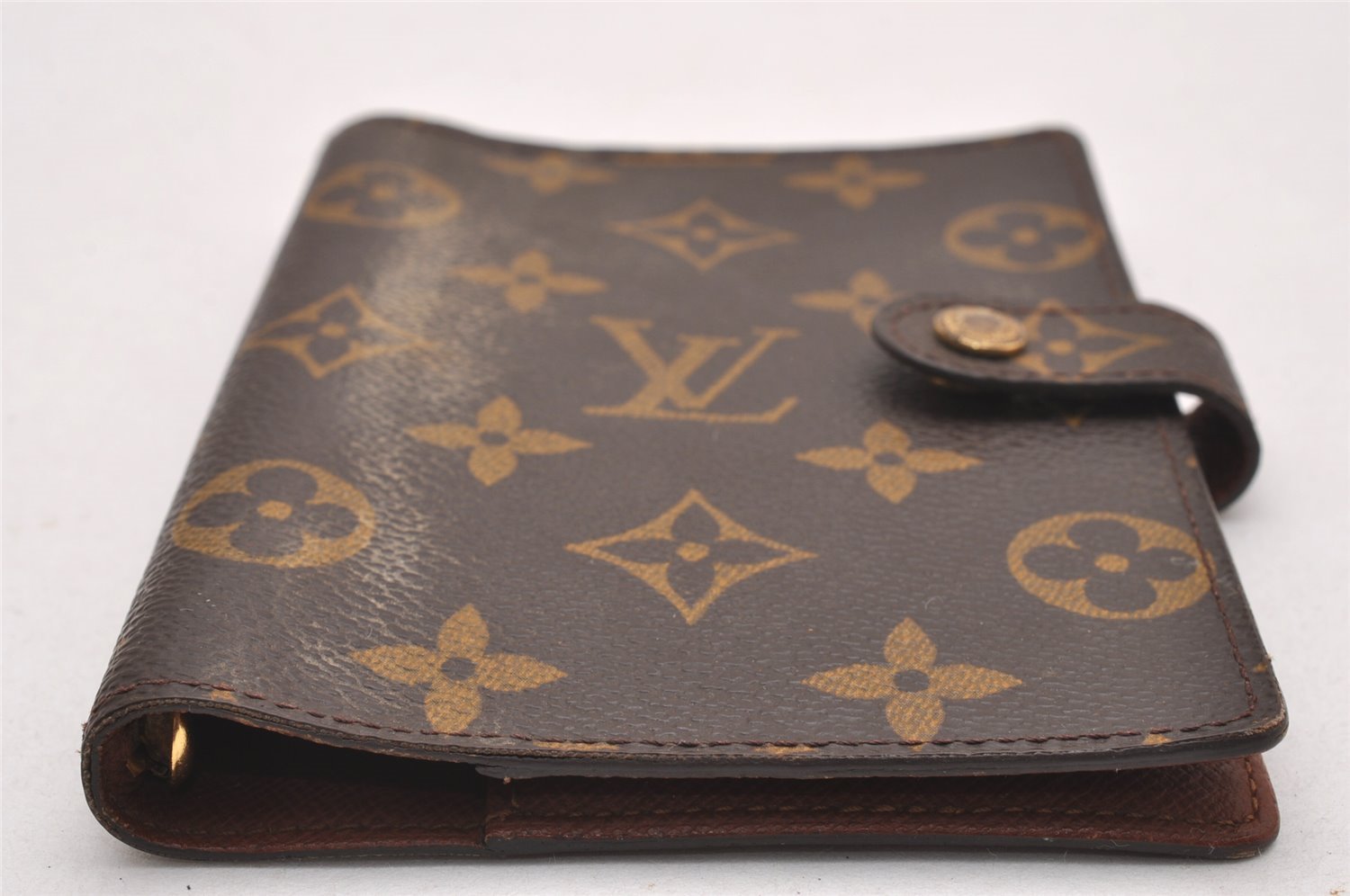 Authentic Louis Vuitton Monogram Agenda PM Notebook Cover R20005 LV 0014J