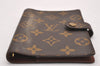 Authentic Louis Vuitton Monogram Agenda PM Notebook Cover R20005 LV 0014J