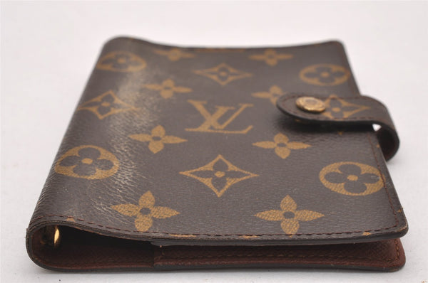 Authentic Louis Vuitton Monogram Agenda PM Notebook Cover R20005 LV 0014J