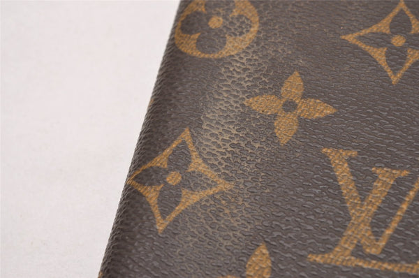 Authentic Louis Vuitton Monogram Agenda PM Notebook Cover R20005 LV 0014J