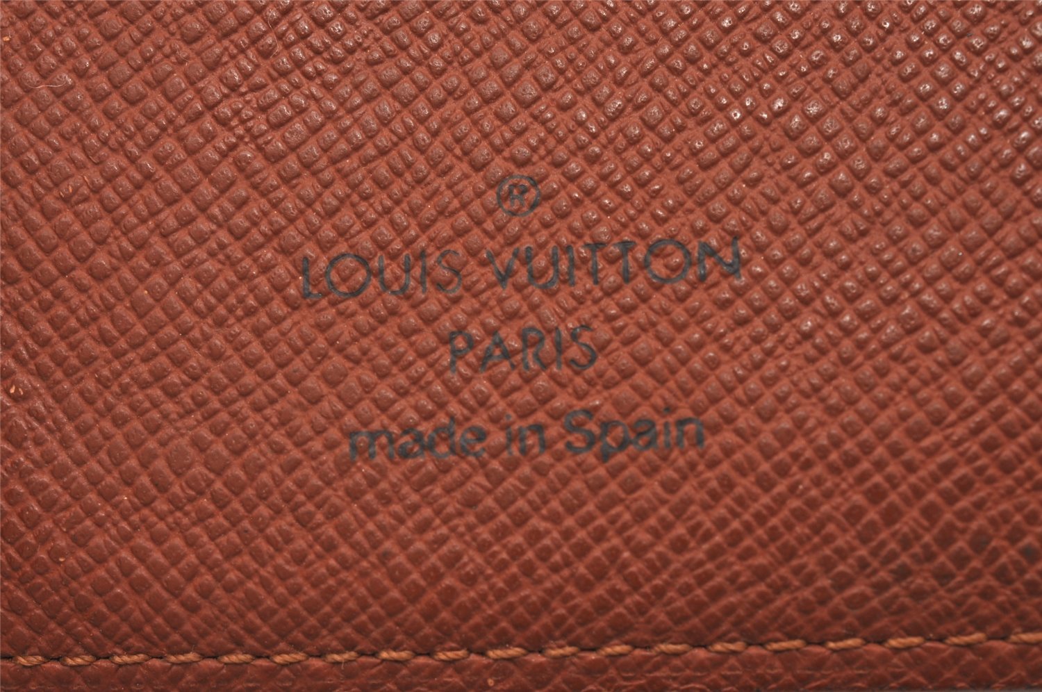 Authentic Louis Vuitton Monogram Agenda PM Notebook Cover R20005 LV 0014J
