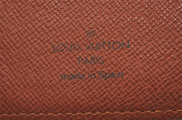 Authentic Louis Vuitton Monogram Agenda PM Notebook Cover R20005 LV 0014J