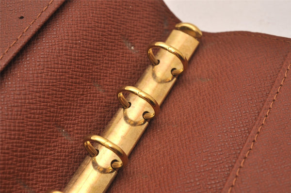Authentic Louis Vuitton Monogram Agenda PM Notebook Cover R20005 LV 0014J