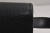 Authentic Christian Dior Shoulder Cross Body Bag Purse Leather Black 0014K