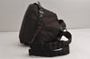 Authentic PRADA Vintage Nylon Tessuto Enamel Drawstring Backpack Brown 0015K