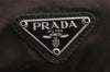 Authentic PRADA Vintage Nylon Tessuto Enamel Drawstring Backpack Brown 0015K