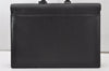 Authentic BURBERRY Vintage Leather BriefCase Business Bag Black 0016J