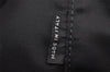 Authentic PRADA Weather Map Nylon Tessuto Leather Shoulder Tote Bag Black 0018J
