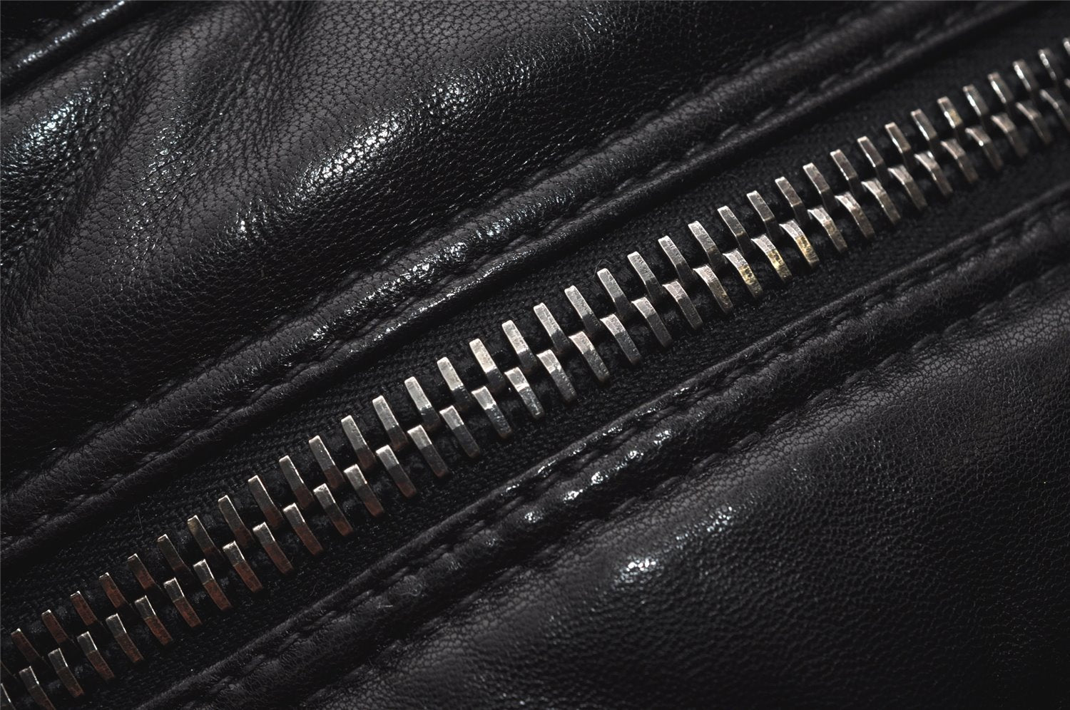 Authentic PRADA Vintage Nylon Tessuto Leather 2Way Shoulder Tote Bag Gray 0019J