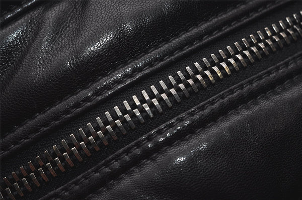 Authentic PRADA Vintage Nylon Tessuto Leather 2Way Shoulder Tote Bag Gray 0019J