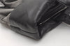 Authentic PRADA Vintage Nylon Tessuto Leather 2Way Shoulder Tote Bag Gray 0019J