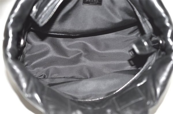 Authentic PRADA Vintage Nylon Tessuto Leather 2Way Shoulder Tote Bag Gray 0019J