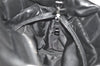 Authentic PRADA Vintage Nylon Tessuto Leather 2Way Shoulder Tote Bag Gray 0019J