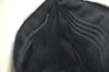 Authentic SAINT LAURENT Star Clutch Bag Pouch Leather 397295 Black YSL 0022J