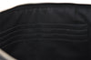 Authentic SAINT LAURENT Star Clutch Bag Pouch Leather 397295 Black YSL 0022J