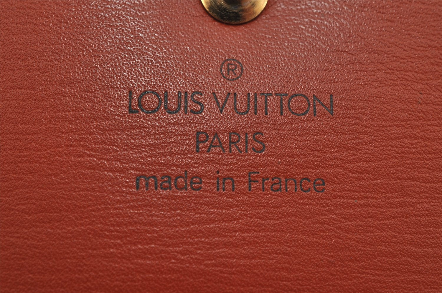 Louis Vuitton Epi Porte Monnaie Billets Cartes Credit Wallet M63488 Brown 0023K