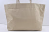 Authentic PRADA Vela Nylon Tessuto Leather Shoulder Tote Bag 1BG107 Beige 0024K