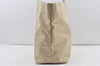 Authentic PRADA Vela Nylon Tessuto Leather Shoulder Tote Bag 1BG107 Beige 0024K