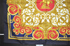 Authentic HERMES Carre 90 Scarf "LES TUILERIES" Silk Navy Blue 0027J