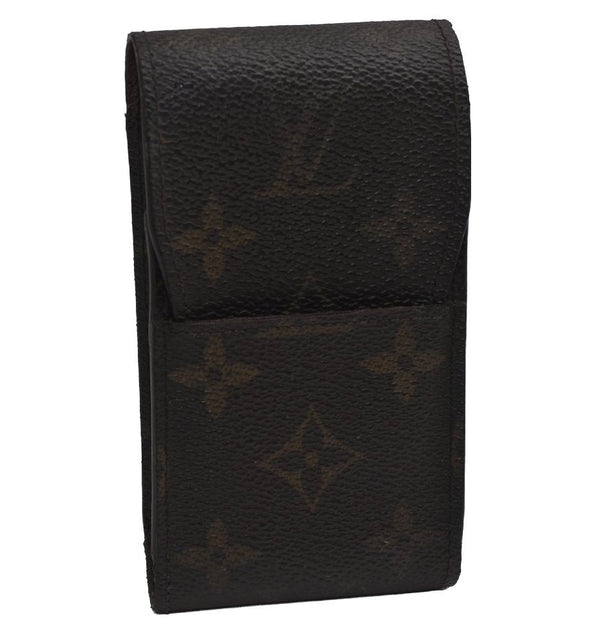 Authentic Louis Vuitton Monogram Etui Cigarette Case M63024 LV 0030K