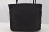 Authentic PRADA Metropoli Nylon Tessuto Shoulder Tote Bag B8487 Black 0032J