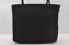 Authentic PRADA Metropoli Nylon Tessuto Shoulder Tote Bag B8487 Black 0032J