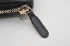 Authentic CHANEL Caviar Skin Matelasse Long Wallet Purse CC Logo Black 0032K