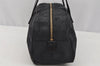 Authentic CHANEL New Travel Line Shoulder Hand Bag Nylon Leather Black 0033J