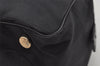 Authentic CHANEL New Travel Line Shoulder Hand Bag Nylon Leather Black 0033J
