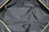 Authentic CHANEL New Travel Line Shoulder Hand Bag Nylon Leather Black 0033J