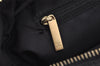 Authentic CHANEL New Travel Line Shoulder Hand Bag Nylon Leather Black 0033J