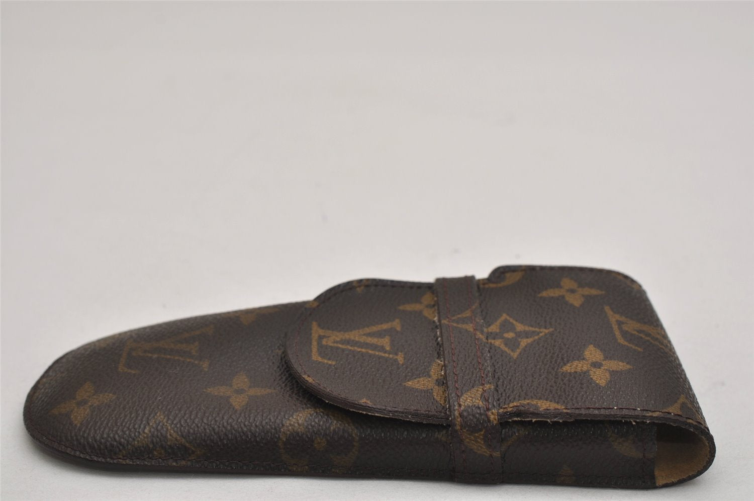 Authentic Louis Vuitton Monogram Etui Lunette Rabat Glasses Case M62970 LV 0033K