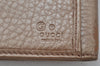 Authentic GUCCI Interlocking G Long Wallet Purse Leather 231843 Beige 0034J