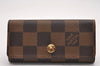 Authentic Louis Vuitton Damier Multicles 4 Key Case Holder N62631 LV Box 0035J