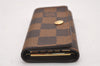 Authentic Louis Vuitton Damier Multicles 4 Key Case Holder N62631 LV Box 0035J