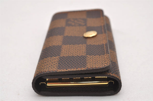 Authentic Louis Vuitton Damier Multicles 4 Key Case Holder N62631 LV Box 0035J