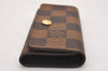 Authentic Louis Vuitton Damier Multicles 4 Key Case Holder N62631 LV Box 0035J