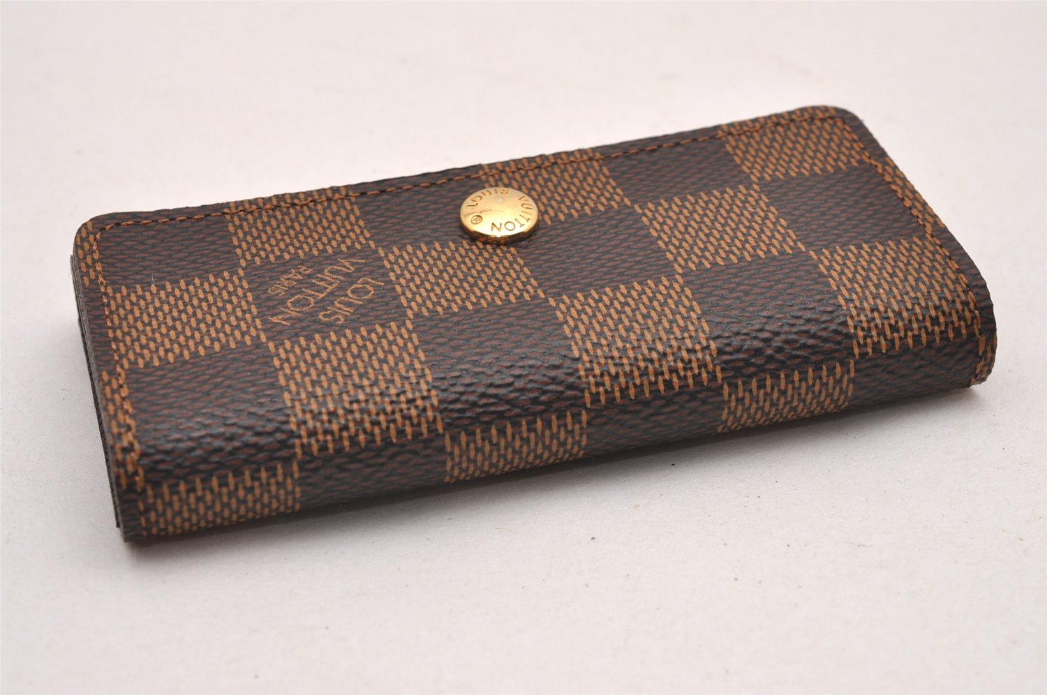 Authentic Louis Vuitton Damier Multicles 4 Key Case Holder N62631 LV Box 0035J