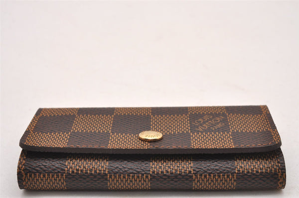 Authentic Louis Vuitton Damier Multicles 4 Key Case Holder N62631 LV Box 0035J