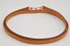 Authentic Louis Vuitton Leather Shoulder Strap Beige 47.8" LV 0037K