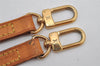 Authentic Louis Vuitton Leather Shoulder Strap Beige 47.8" LV 0037K