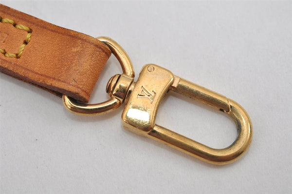 Authentic Louis Vuitton Leather Shoulder Strap Beige 47.8" LV 0037K