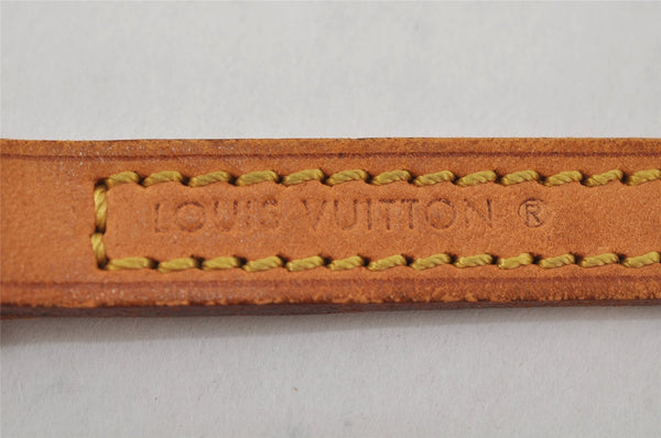 Authentic Louis Vuitton Leather Shoulder Strap Beige 47.8" LV 0037K