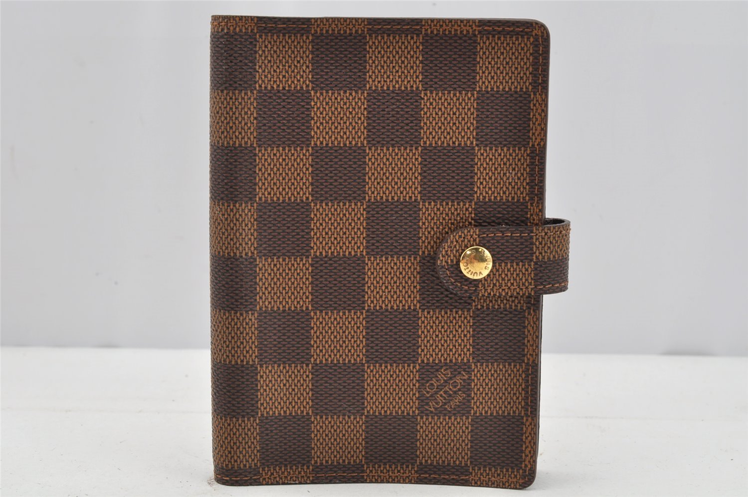 Authentic Louis Vuitton Damier Agenda PM Notebook Cover R20700 LV 0038J