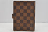 Authentic Louis Vuitton Damier Agenda PM Notebook Cover R20700 LV 0038J